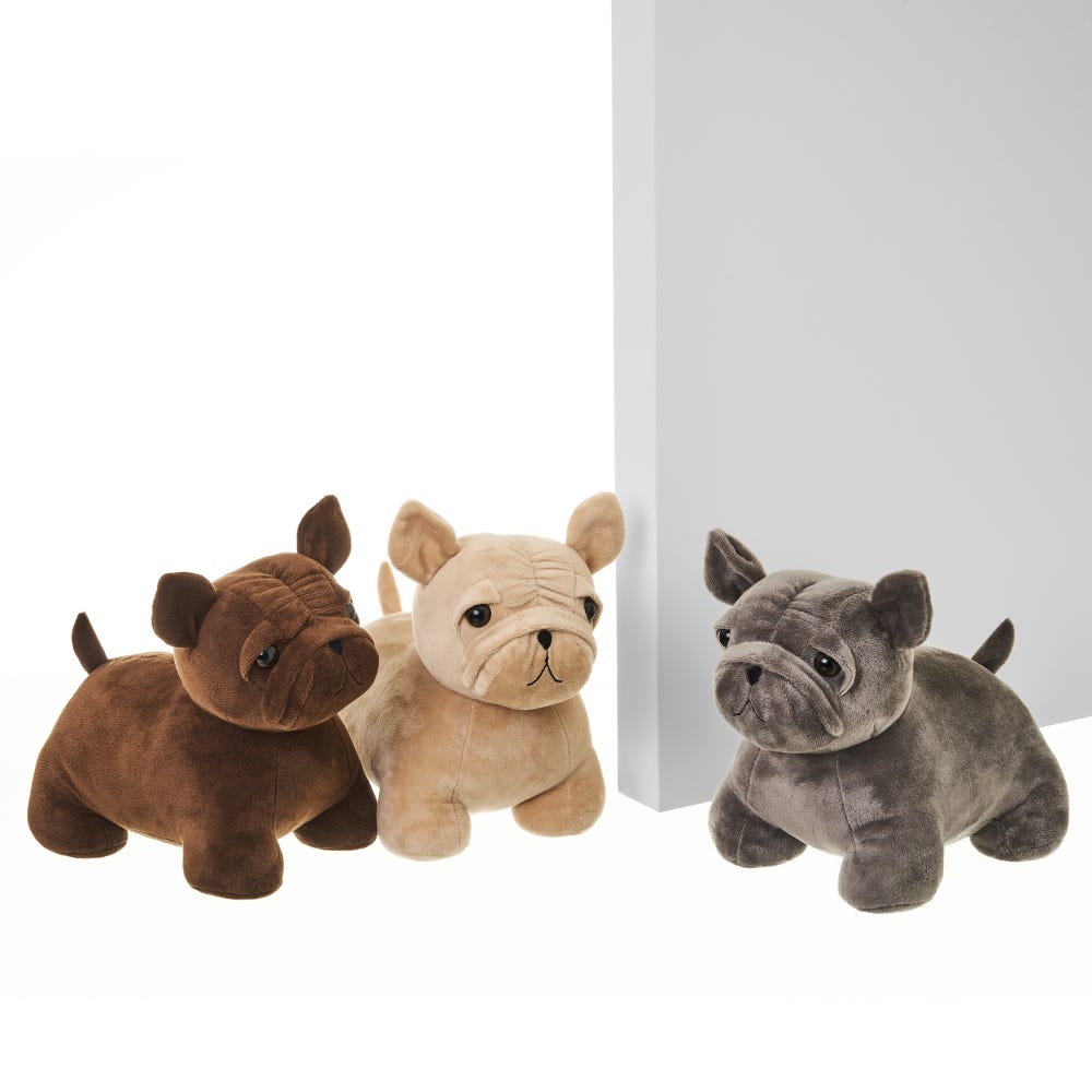 TOPE PUERTA PERRO 3/C TELA-ARENA 17 X 23 X 22 CM