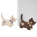 TOPE PUERTA GATO 2/C TELA-ARENA 27 X 11 X 21 CM