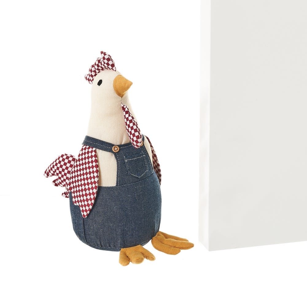 TOPE PUERTA GALLINA TELA-GRAVILLA 16 X 15 X 30 CM