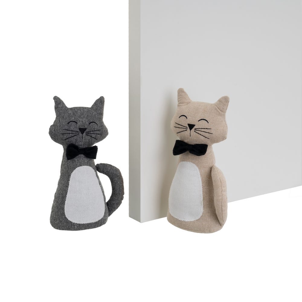TOPE PUERTA GATO 2/C TELA-ARENA 18 X 10 X 31 CM