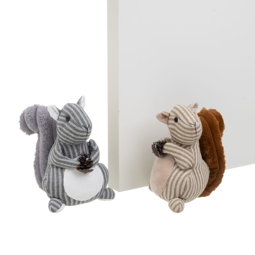 TOPE PUERTA ARDILLA 2/C TELA-GRAVILLA 18 X 13 X 22 CM