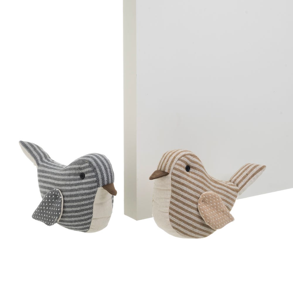 TOPE PUERTA PÁJARO 2/C TELA-GRAVILLA 33 X 13 X 18 CM