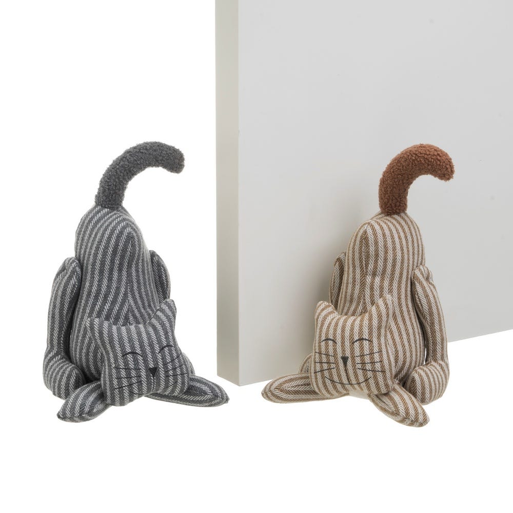 TOPE PUERTA GATO 2/C TELA-GRAVILLA 21 X 16 X 31 CM