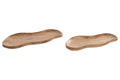 CENTRO MESA SET 2 ACACIA 38X16X2,5 ORGANICO