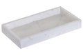BANDEJA MARMOL 30,5X15,5X3,8 BLANCO