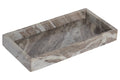 BANDEJA MARMOL 30,5X15,5X3,8 TRAVERTINO MARRON