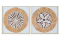 CUADRO YUTE PINO 60X3X60 BOHO 3D 2 SURT.