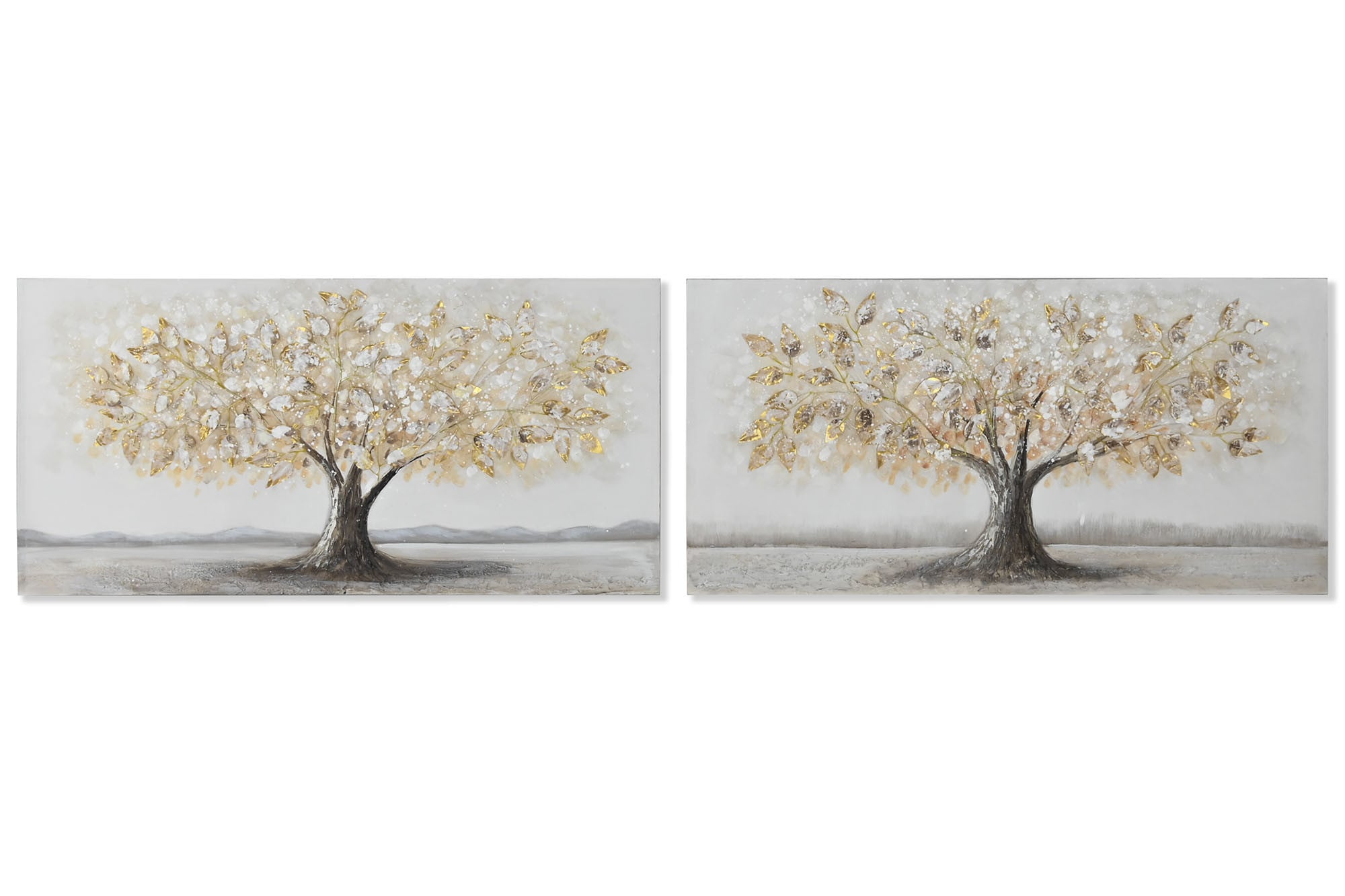CUADRO LIENZO MDF 120X3X60 ARBOL 2 SURT.