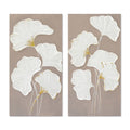 CUADRO LIENZO MDF 30X2,5X60 GINKGO 2 SURT.