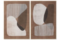 CUADRO MADERA LIENZO 83X4,3X123 ABSTRACTO 2 SURT.