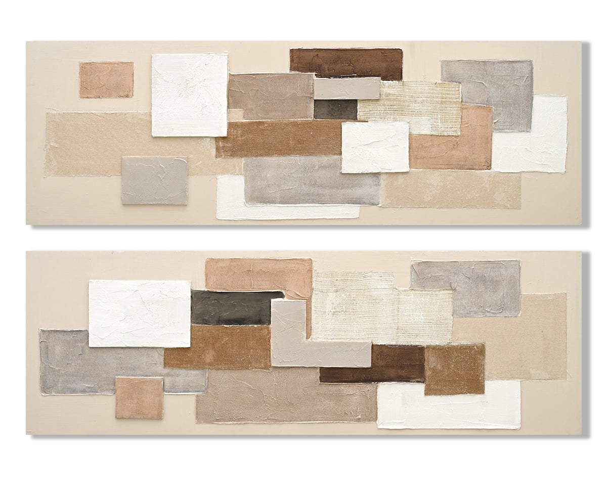 CUADRO LIENZO MDF 150X3X50 ABSTRACTO 2 SURT.