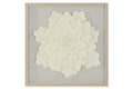 CUADRO CRISTAL PAPEL MACHE 80X4,6X80 FLOR