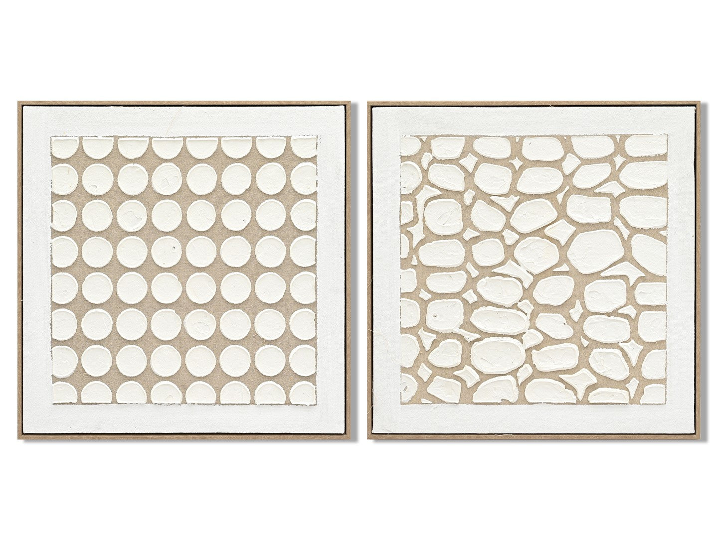 CUADRO LIENZO MDF 52X2,8X52 MODERNO 2 SURT.