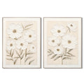 CUADRO LIENZO PS 92X4,5X122 MARGARITAS 2 SURT.