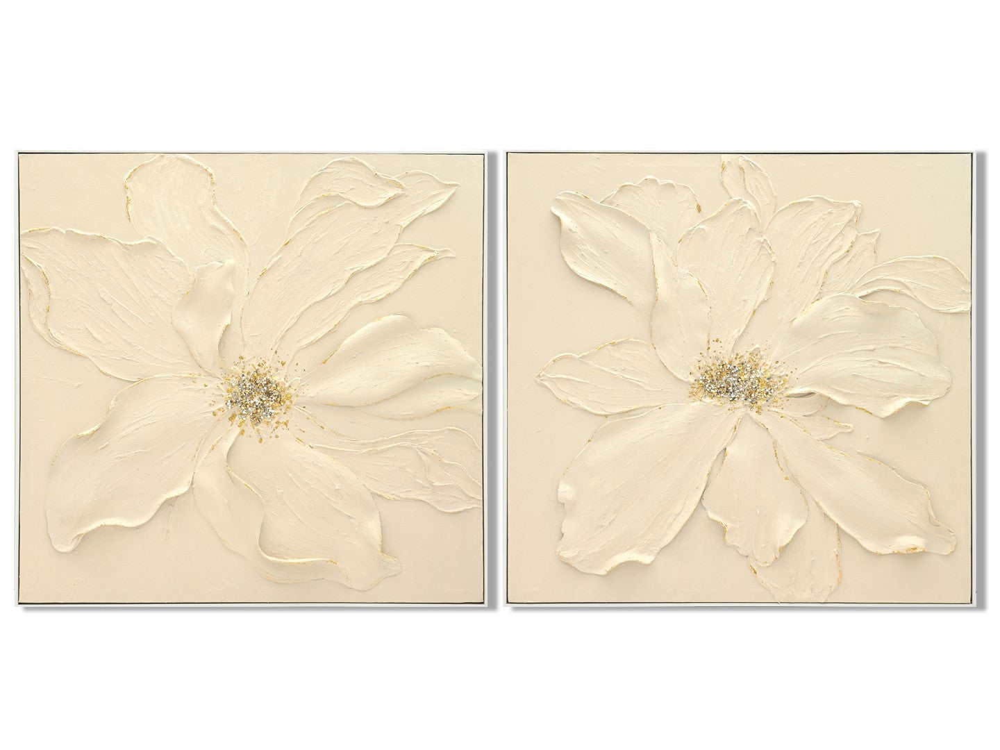 CUADRO LIENZO PS 82X4,5X82 FLOR 2 SURT.