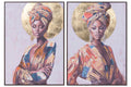 CUADRO LIENZO PS 70X3,5X100 AFRICANA 2 SURT.