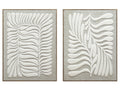 CUADRO LIENZO POLIESTER 45X3X60 FLORES 2 SURT.