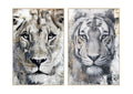 CUADRO LIENZO PS 83X4,5X123 LEON TIGRE 2 SURT.