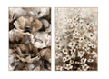 CUADRO LIENZO VELVET 83X4,5X123 FLORES 2 SURT.