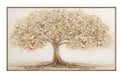 CUADRO LIENZO PS 120X3,7X70 ARBOL PINTADO MANO