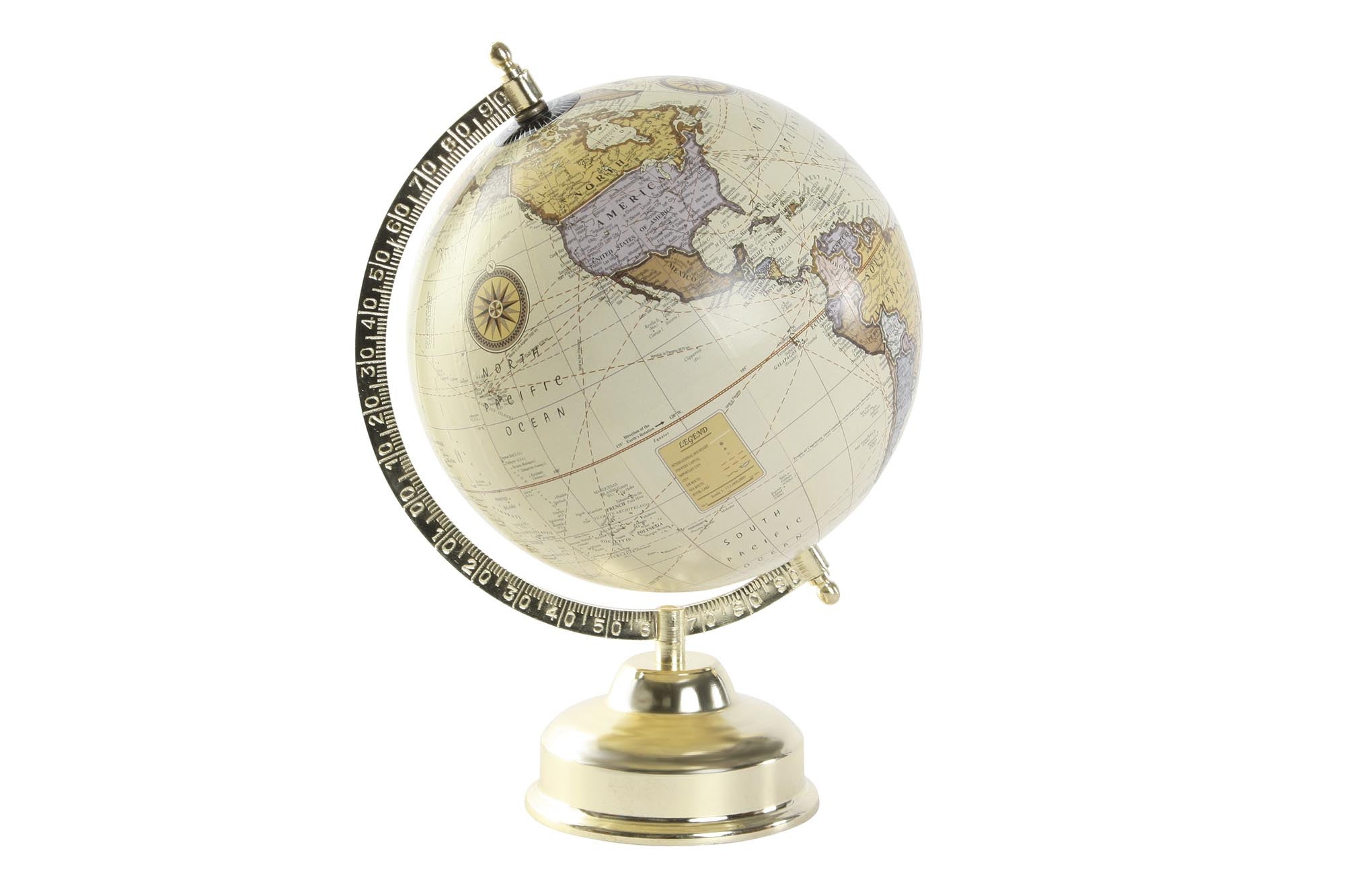 GLOBO TERRAQUEO PVC ALUMINIO 20X20X30 20 DIAM