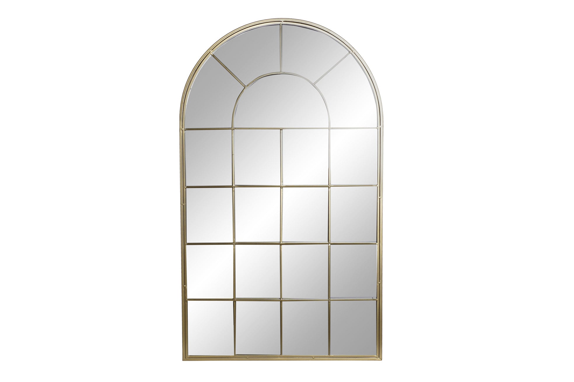 ESPEJO METAL ESPEJO 65X2X110 VENTANA DORADO