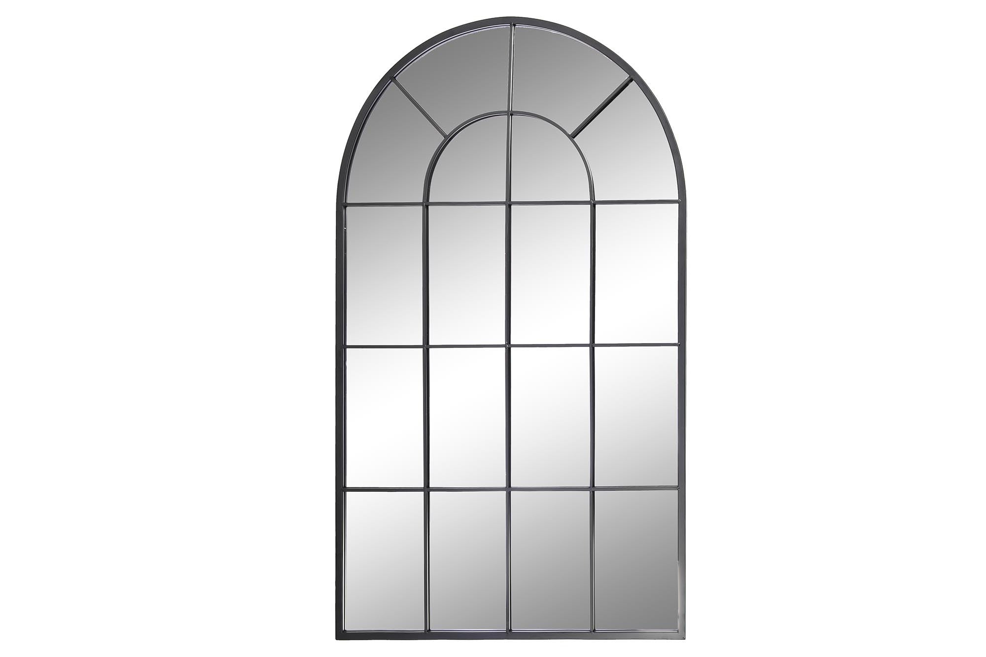 ESPEJO HIERRO CRISTAL 70X1,8X120 VENTANA NEGRO