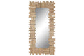 ESPEJO MANGO CRISTAL 91X3X183 TRONCOS 3D NATURAL