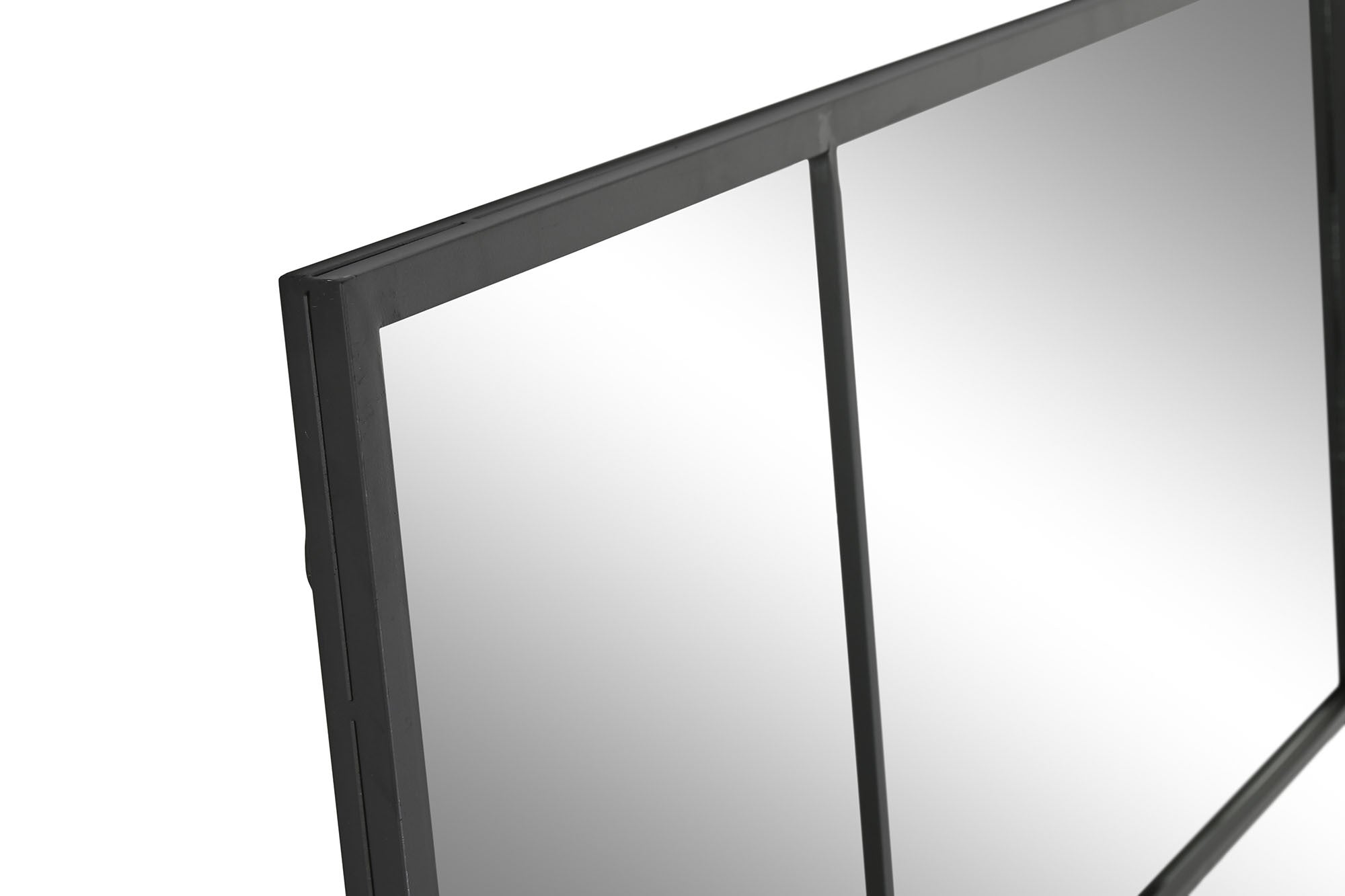 ESPEJO HIERRO CRISTAL 90X2X180 NEGRO