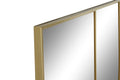 ESPEJO HIERRO CRISTAL 90X2X180 DORADO