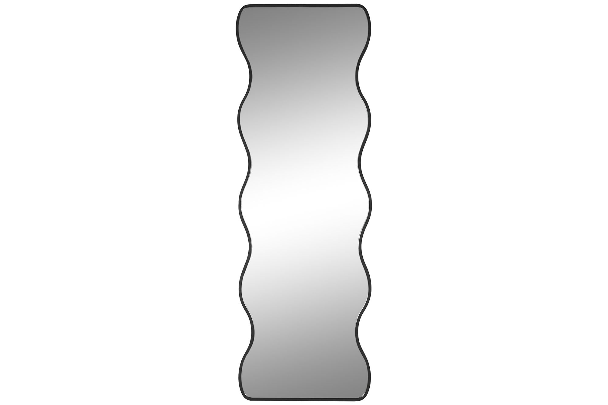 ESPEJO HIERRO CRISTAL 50X2X150 IRREGULAR NEGRO