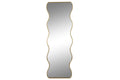 ESPEJO HIERRO CRISTAL 50X2X150 IRREGULAR DORADO