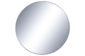 ESPEJO HIERRO CRISTAL 80X4X80 NEGRO