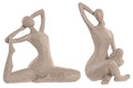 FIGURA RESINA 17,5X7,5X16,5 MUJER 2 SURT.
