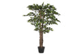ARBOL PE MADERA 80X80X120 FICUS VERDE