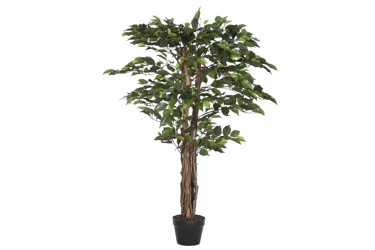 ARBOL PE MADERA 80X80X120 FICUS VERDE