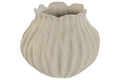 JARRON PORCELANA 18X18X15 CREMA