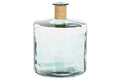 JARRON CRISTAL RECICLADO ENEA 35X35X45 30L,