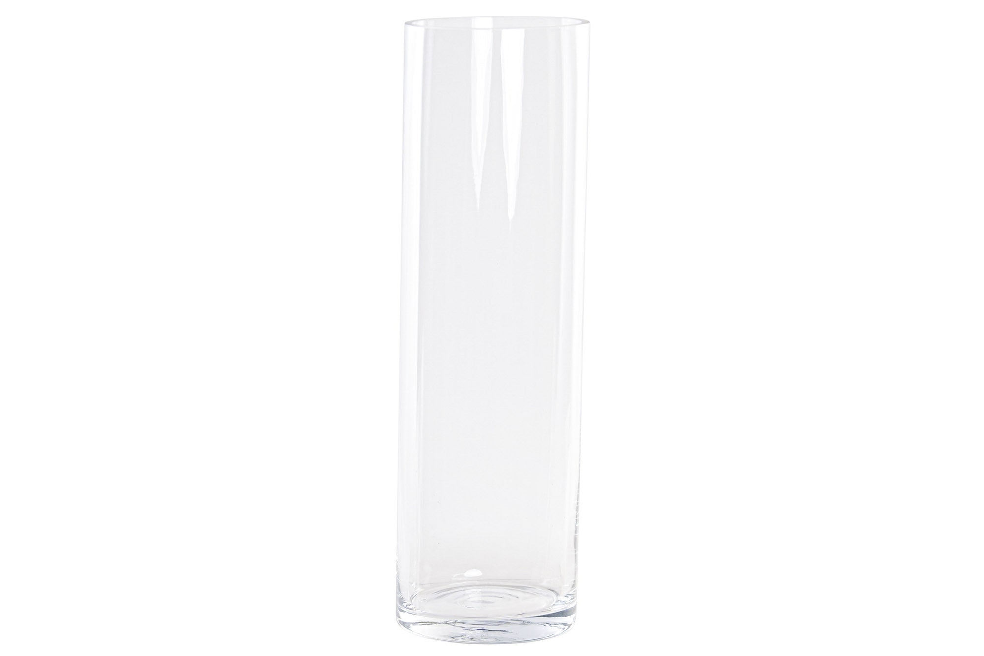 JARRON CRISTAL 10X10X30 TRANSPARENTE