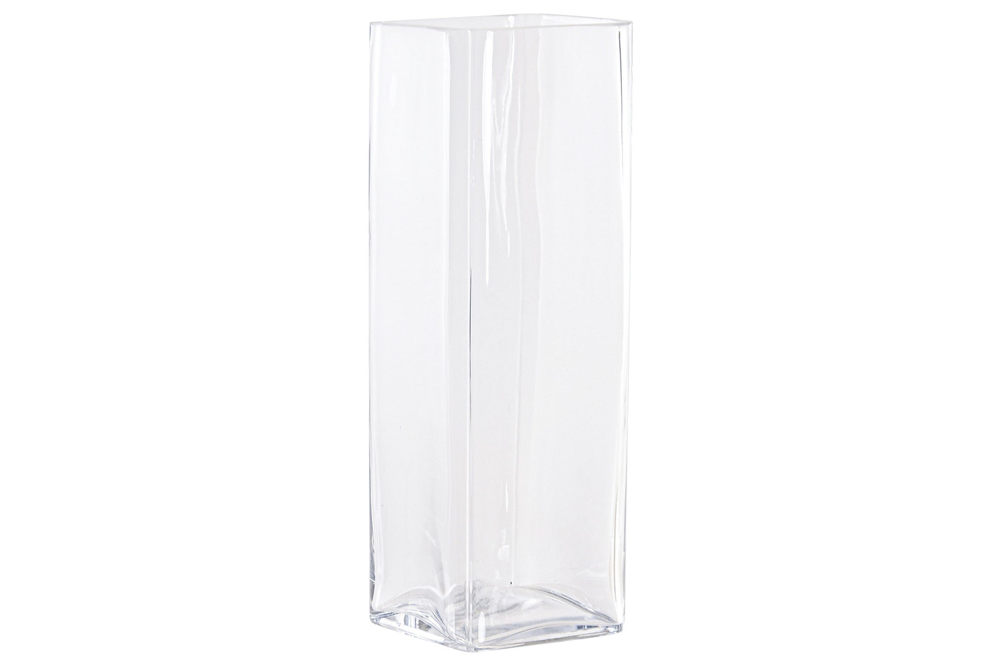 JARRON CRISTAL 10,5X10,5X30 TRANSPARENTE