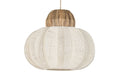 LAMPARA TECHO ALGODON SEAGRASS 50X50X43 NATURAL