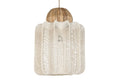 LAMPARA TECHO ALGODON SEAGRASS 38X38X52 NATURAL
