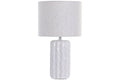 LAMPARA SOBREMESA CERAMICA POLIESTER 23X23X40