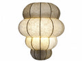 LAMPARA APLIQUE METAL FIBRA DE PAPEL 40X23X54