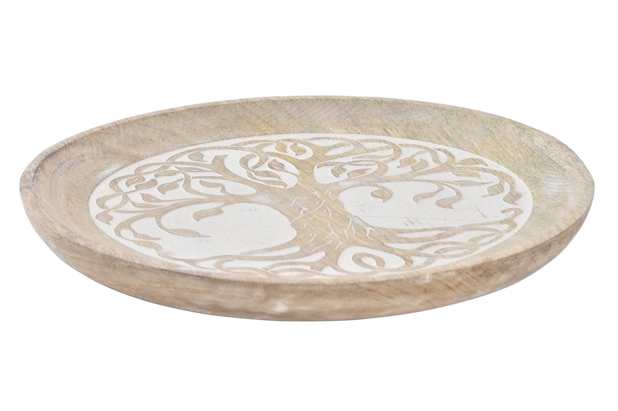 BANDEJA VACIABOLSILLOS MANGO 22,5X22,5X4 ARBOL DE