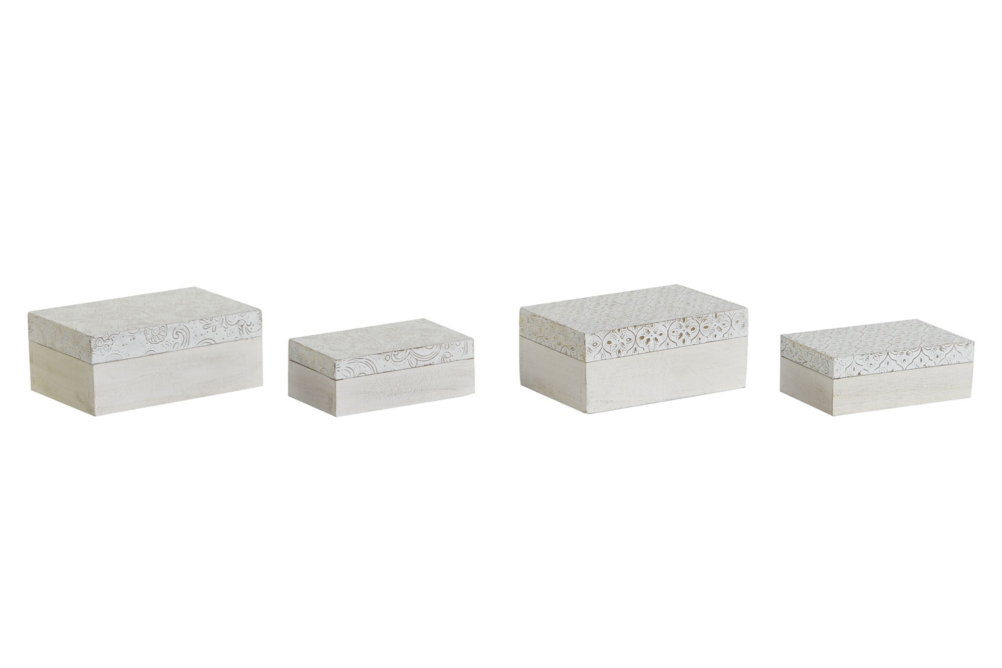 JOYERO SET 2 MANGO ALUMINIO 15,5X10X6,5 2 SURT.