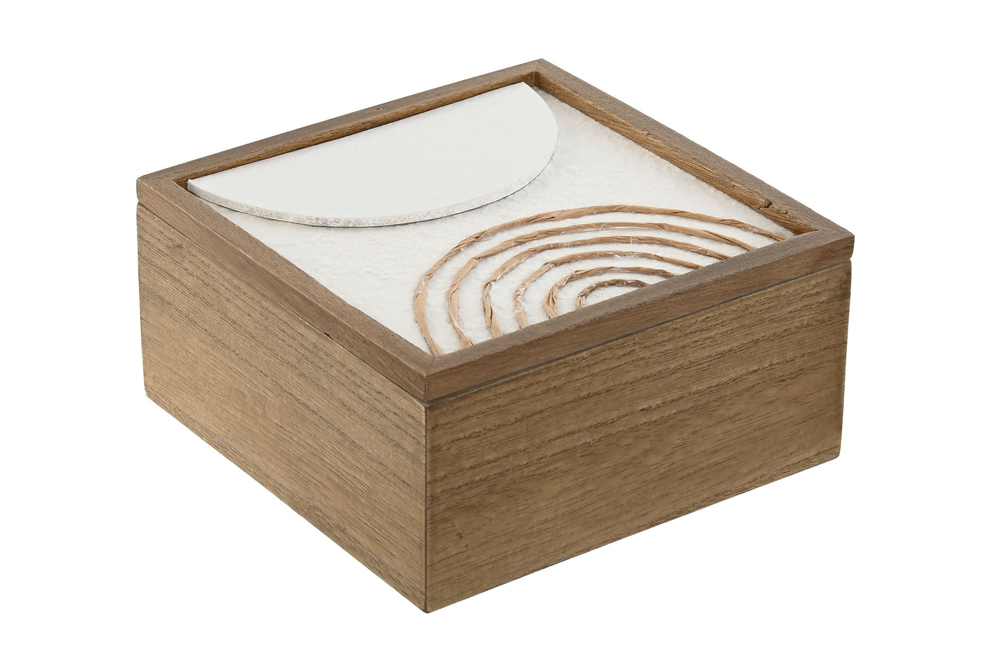 CAJA MDF YESO 16X16X8 NATURAL