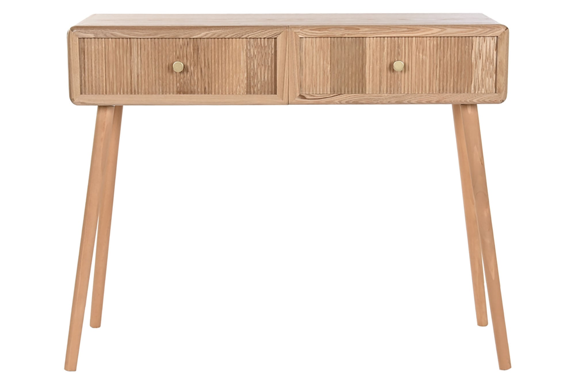 CONSOLA PINO MDF 99X34X82 NATURAL