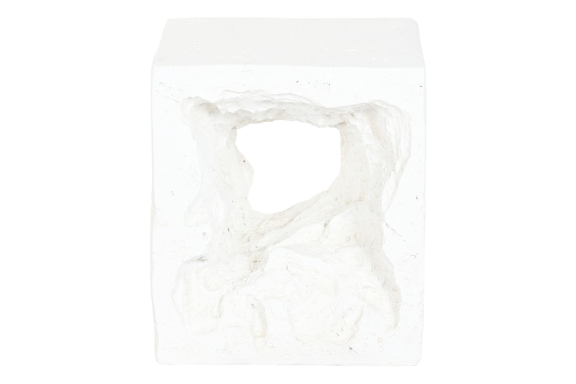MESITA AUXILIAR MAGNESIA 40X40X46 BLANCO