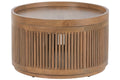 MESA CENTRO MANGO 76X76X46 BANDEJA MARRON